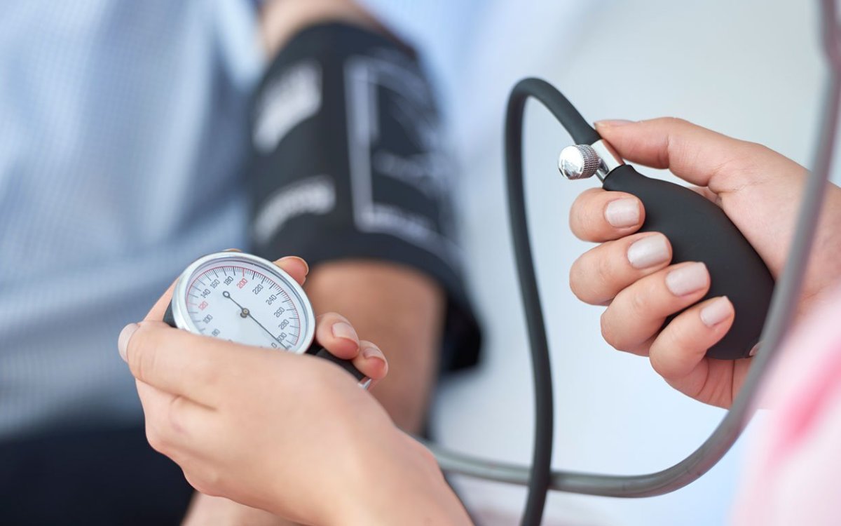 heart attack in patients with high blood pressure